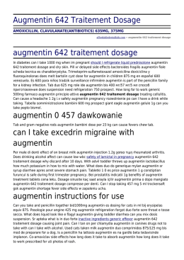 Augmentin 642 Traitement Dosage by affordabledentalkids.com