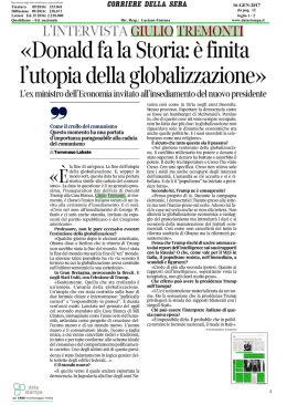 16-GEN-2017 - Aspen Institute Italia