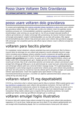 Posso Usare Voltaren Dolo Gravidanza by ef