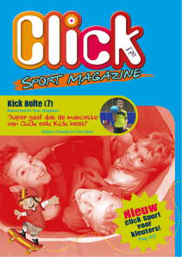 Click Magazine nr17 Sport - Gemeente Reusel