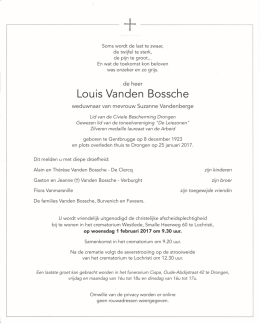 Louis Vanden Bossche