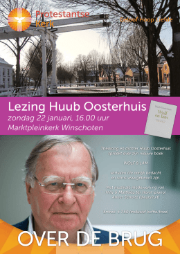 Lezing Huub Oosterhuis