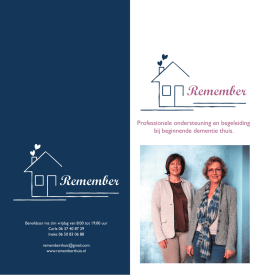 flyer PDF - Remember Thuis