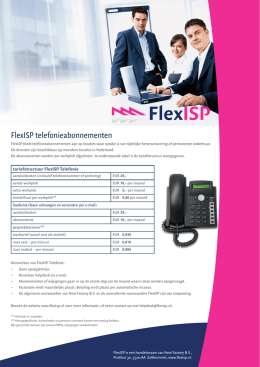 FlexISP Telefonie