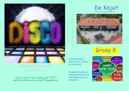 Groep 8 - de Kajuit