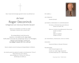 Roger Deconinck