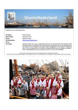 Shantykoor Ahoy-Amersfoort