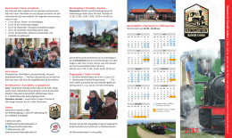 onze folder 2017 - Stoomtrein Katwijk Leiden