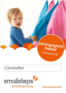 Kinderopvang Amsterdam | Christoffel | Smallsteps kinderopvang