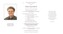 Diane Duymelinck - Wase Begrafenissen