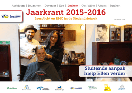 Jaarkrant 2015-2016