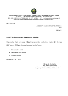 Istituto Statale d`Arte - Liceo Artistico Statale &ndash; Liceo Musicale e