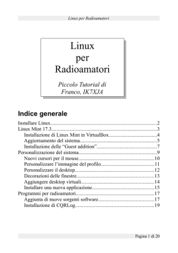Linux per Radioamatori