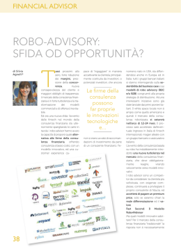 Robo Advisory: Sfida od opportunità per la consulenza