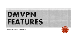 DMVPN features