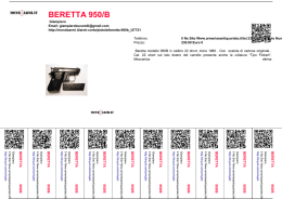 beretta 950/b