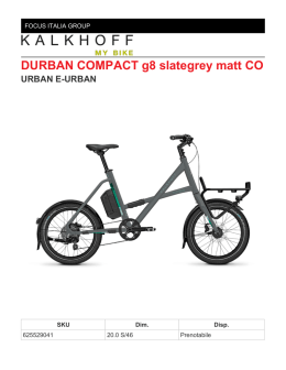 DURBAN COMPACT g8 slategrey matt CO