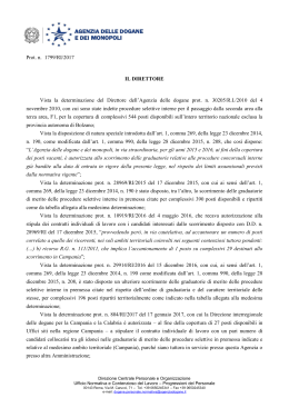 autorizzazione alla stipula di contratti – regione Campania