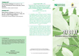 Leggi il programma dettagliato