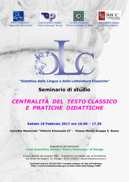 programma febbraio 2017 - Ufficio Scolastico Regionale per il Veneto
