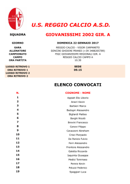 2002 DOMENICA 22-gen (CAMPO A 10:30