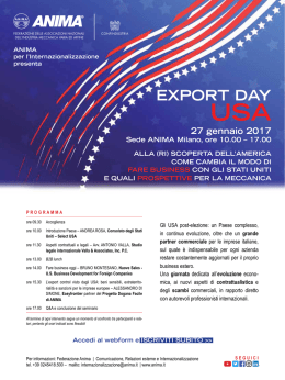 export day - Federazione ANIMA