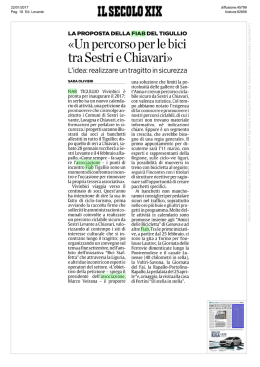 leggi articolo del XIX del 22/01/17
