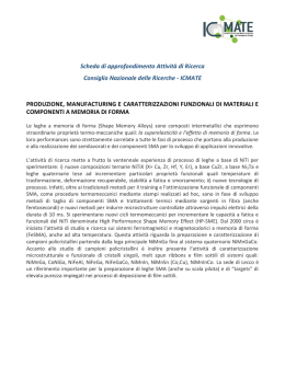 Scheda di approfondimento Attivit&agrave; di Ricerca