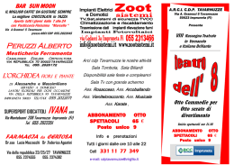 Peruzzi Alberto - Eventi e sagre