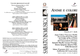 ANIME E COLORI - Conservatorio di Como