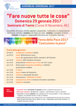ACloc_assembleaDIOCESANA2017 - Trento