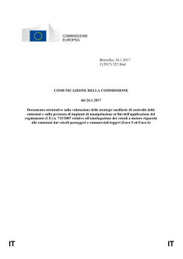COMMISSIONE EUROPEA Bruxelles, 26.1.2017 C