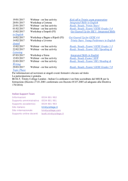 19/01/2017 Webinar - on line activity Kick off to
