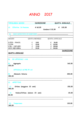 1-condono socio effettivo