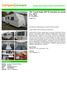 lDownload als PDF - Campers en caravans