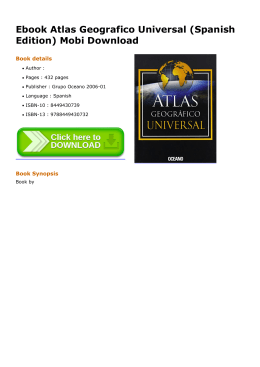Ebook Atlas Geografico Universal (Spanish Edition)
