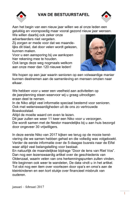 Maandblad NIKO - KBO Afdeling Oldenzaal