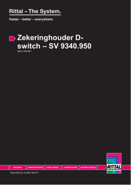Zekeringhouder D- switch – SV 9340.950