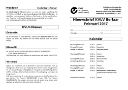 Februari 2017 - KVLV Berlaar