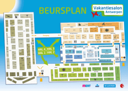 beursplan - Antwerpen - Vakantiesalon Vlaanderen in Antwerpen
