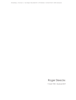 Roger Sleeckx