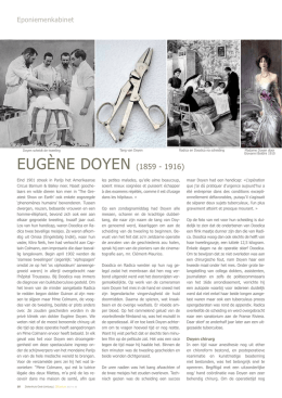 eugène doyen (1859 - 1916) - Ziekenhuis Oost