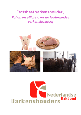 Factsheet - Nederlandse Vakbond Varkenshouders