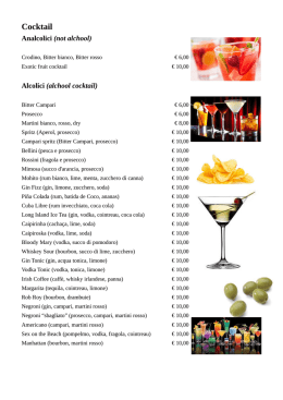 Cocktail - Bar Zinzilla