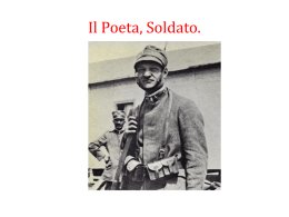 Il Poeta, Soldato.