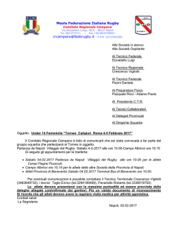 02.02.2017 - federugbycampania