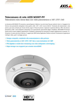 Telecamera di rete AXIS M3007-PV
