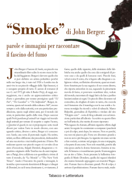 “Smoke”di John Berger