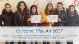 Concorso MailArt 2017