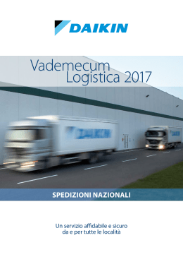 Vademecum Logistica 2017